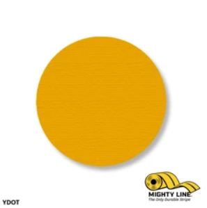 Pack of 100 3.5'' diameter washers. Mighty Line Yellow (new)