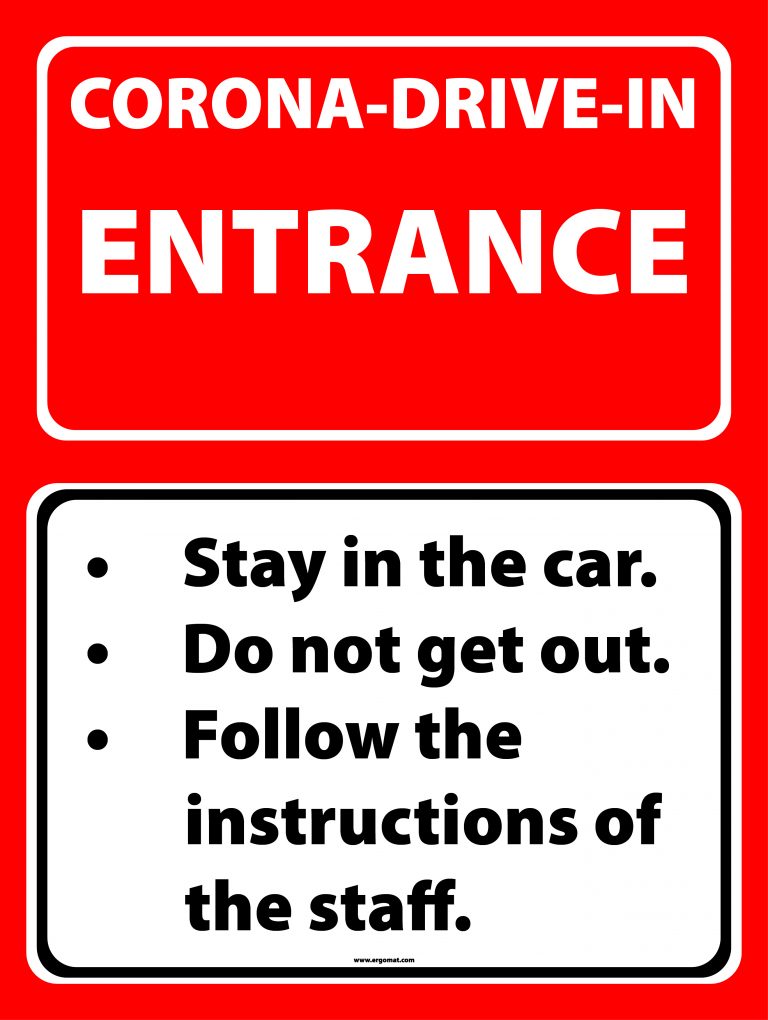 Social Distancing Poster - Graphic Option CD13