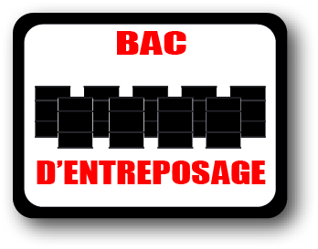 DuraSign pictogramme BAC D'ENTREPOSAGE