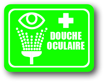 DuraSign pictogramme DOUCHE OCULAIRE